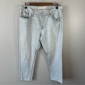 Gap | White Washed Relaxed Boyfriend Jeans size‎ 30